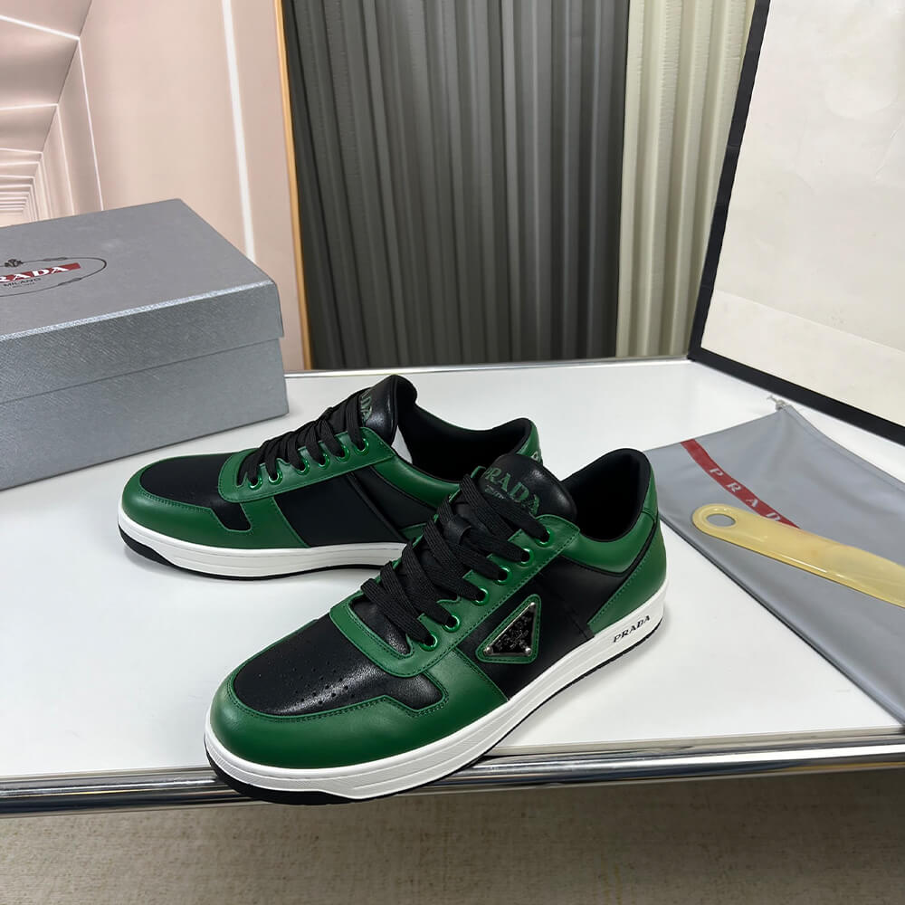 Prada Downtown nappa leather sneakers