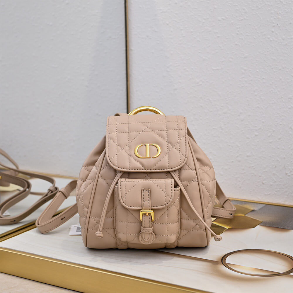 Small Dior Caro Backpack