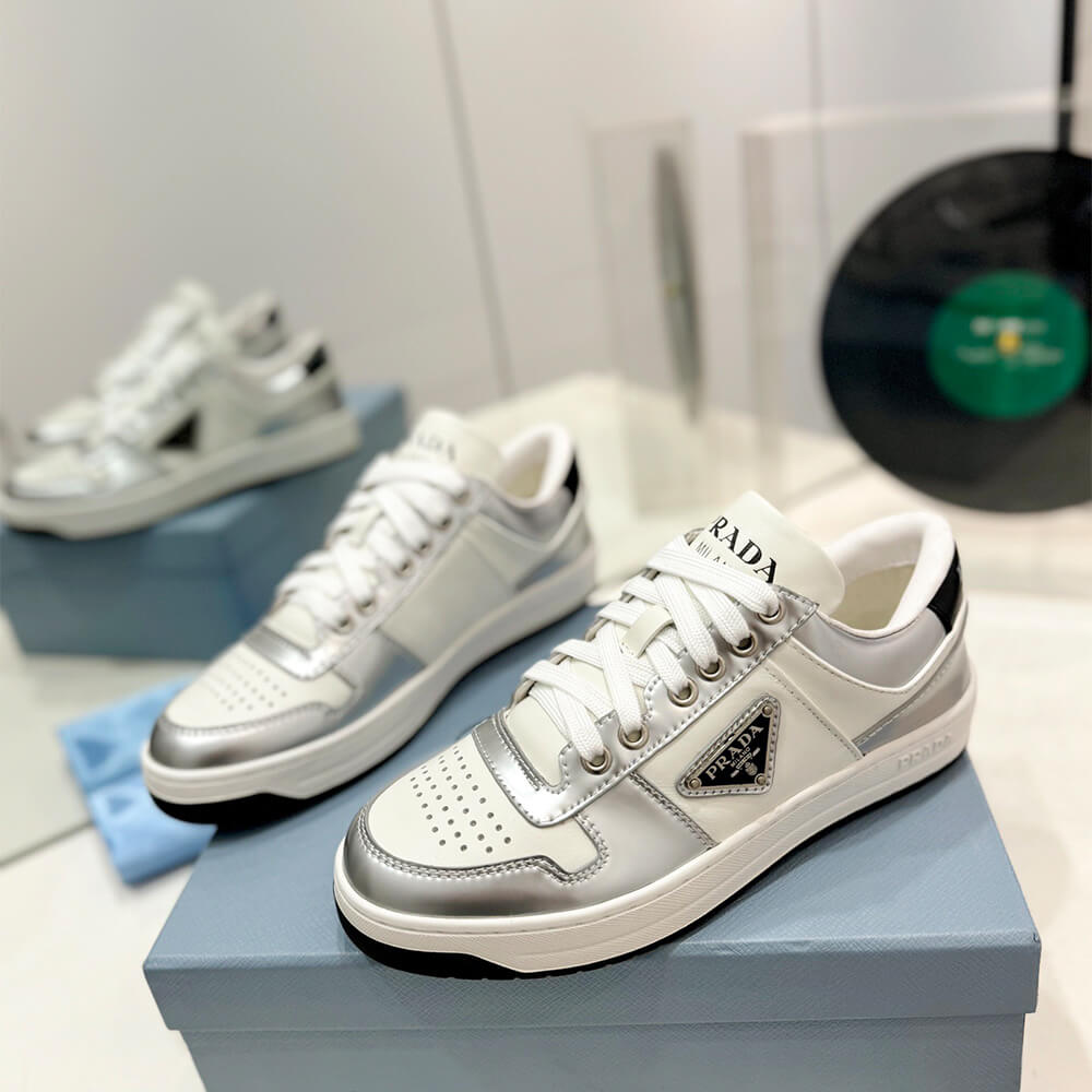 Prada Downtown nappa leather sneakers